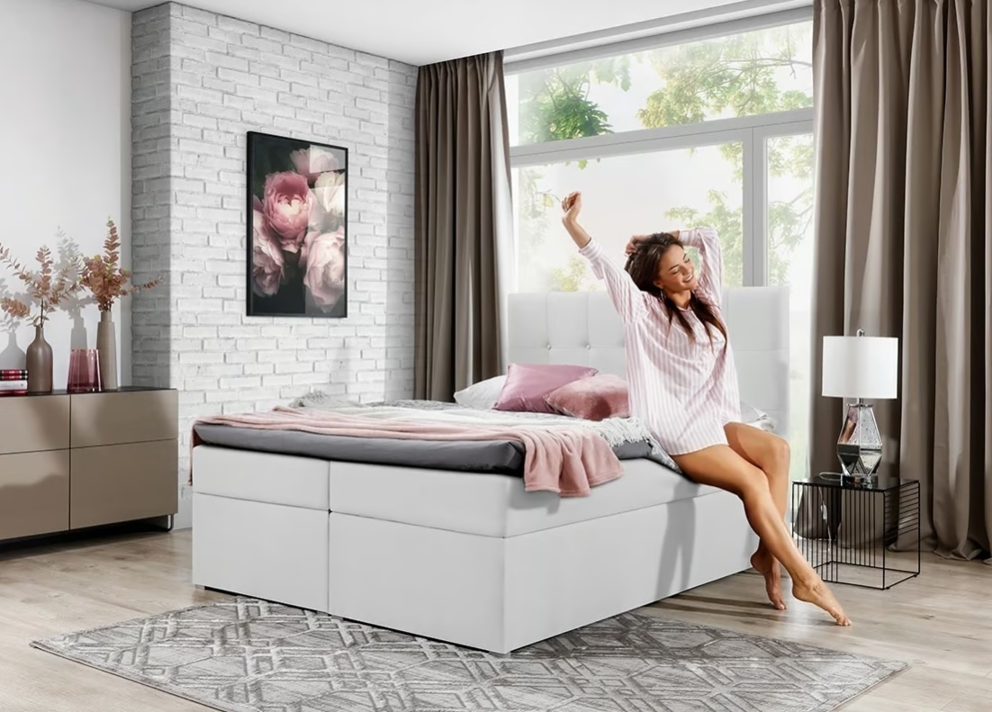 Predám novú peknú a luxusnú BOXSPRING manželskú posteľ