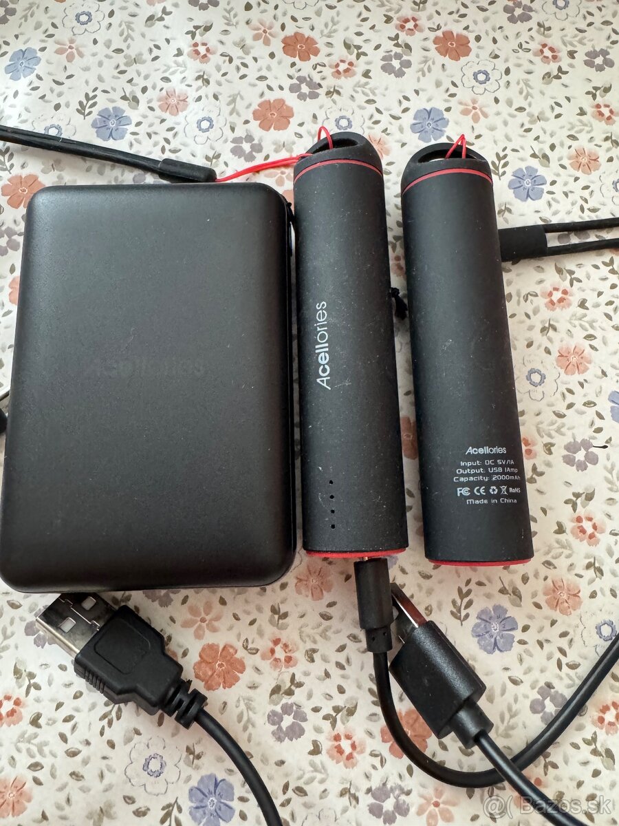 Power banky 10000mAh a 2000mAh-10€