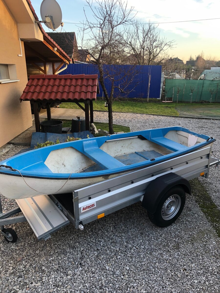 Predám čln +motor
