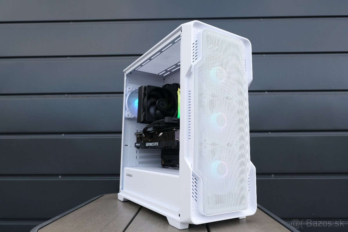 Herný PC, 7 7800X3D, RTX 4070 Ti Super, 32GB RAM, SSD, 24m