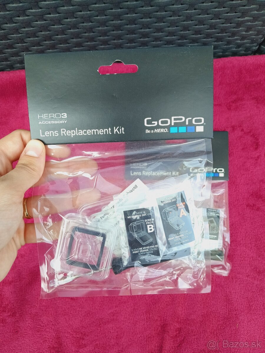 GoPro set Lens Replacement Kit - Set na výmenu šošovky