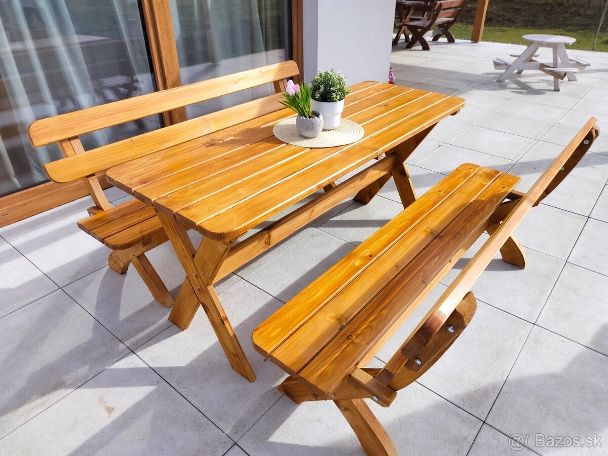 Záhradný nabytok pivný set - doprava po Slovensku 20€