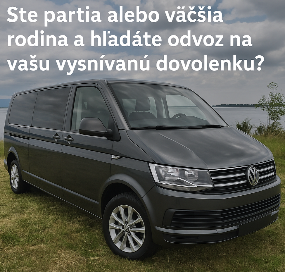 Prenájom 9 miestneho VW Caravelle