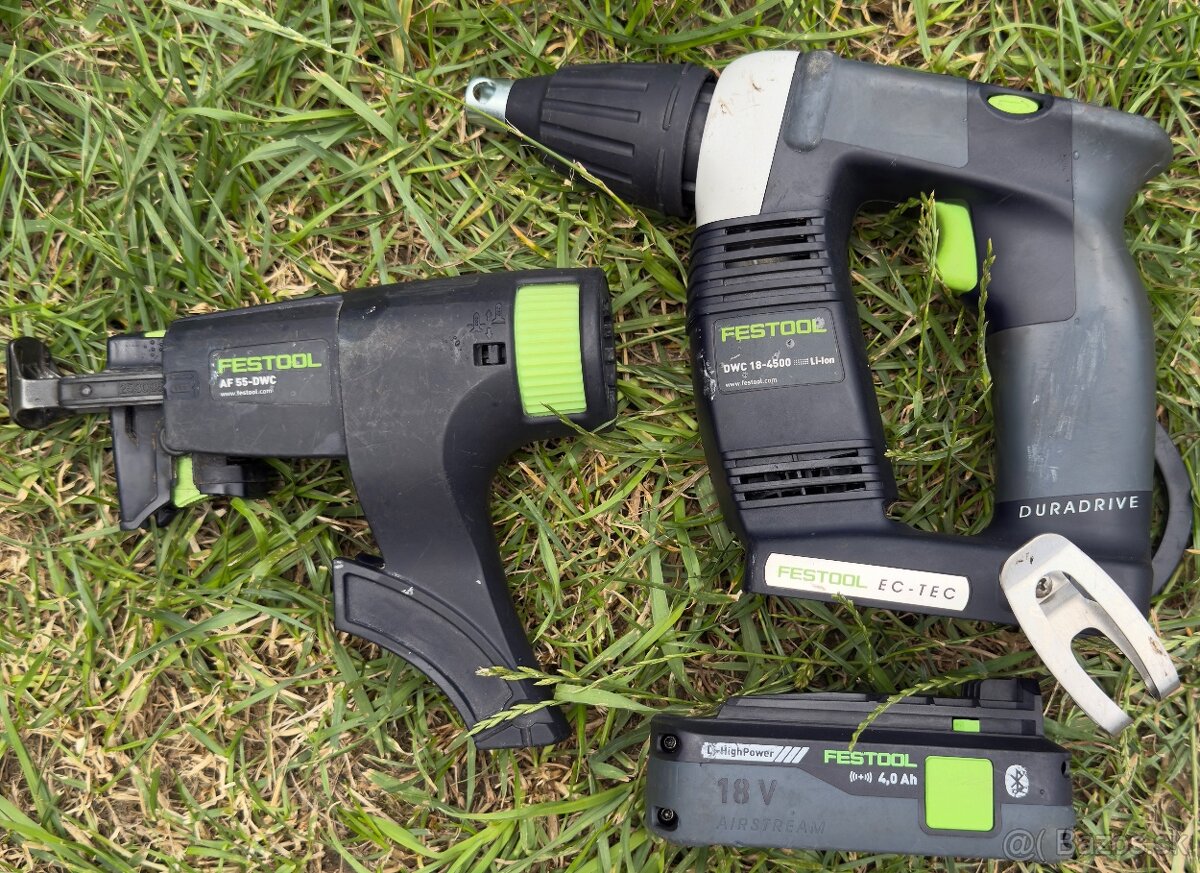 Festool aku sádrokartonarsky set DWC18-4500