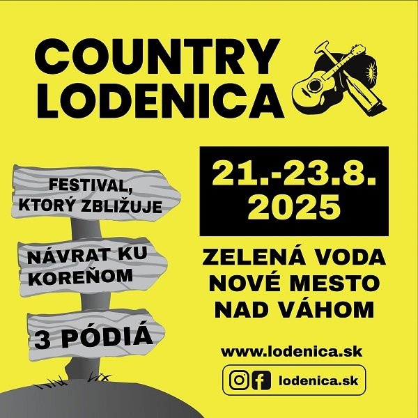 Vstupenky - Country lodenica 2025