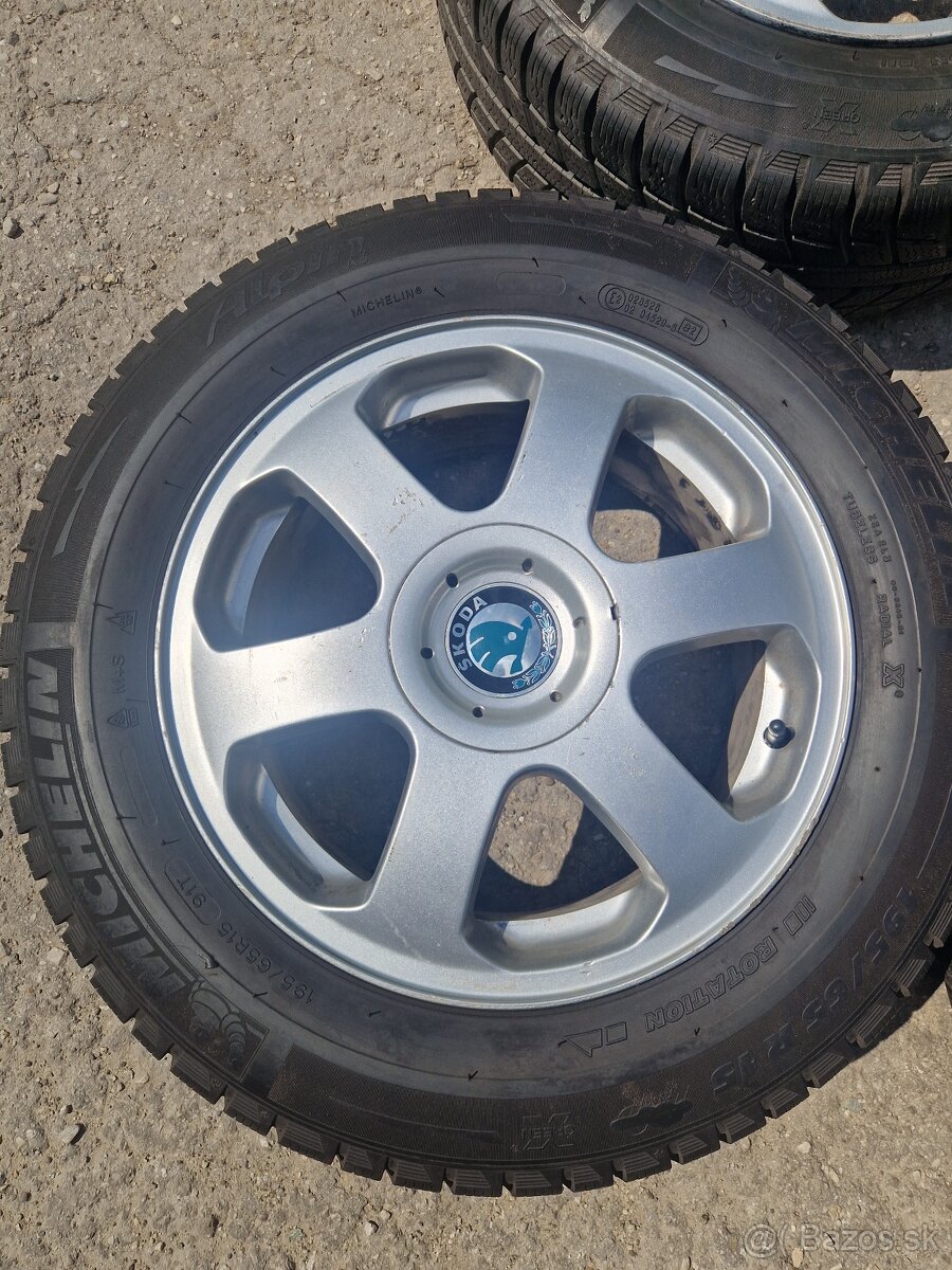 5x100 R15 ALU DISKY