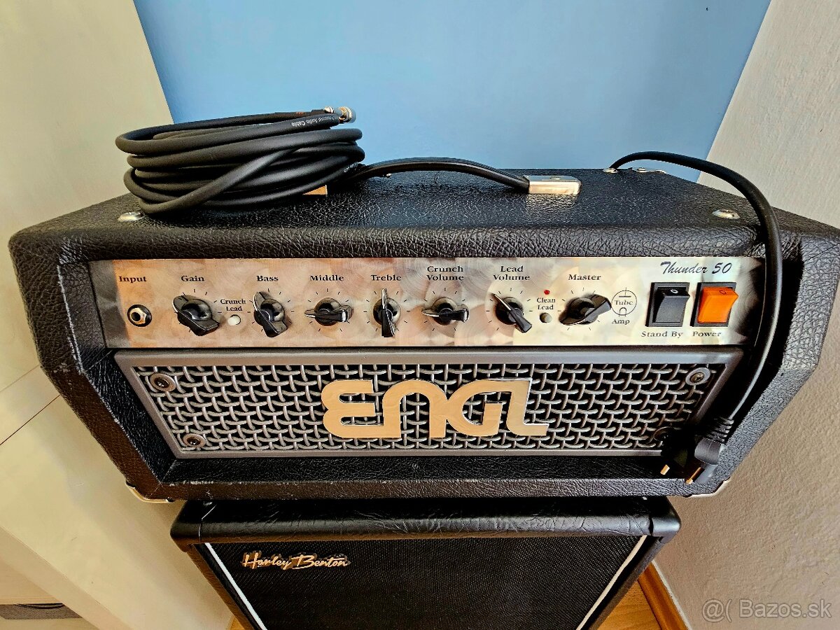 Engl Thunder 50 - celolampová gitarová hlava