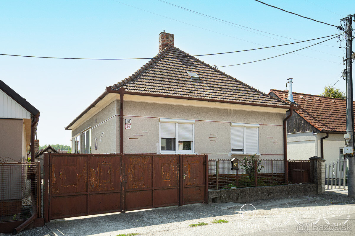 BOSEN | REZERVOVANÉ | Rodinný dom s veľkým pozemkom – Vrakúň
