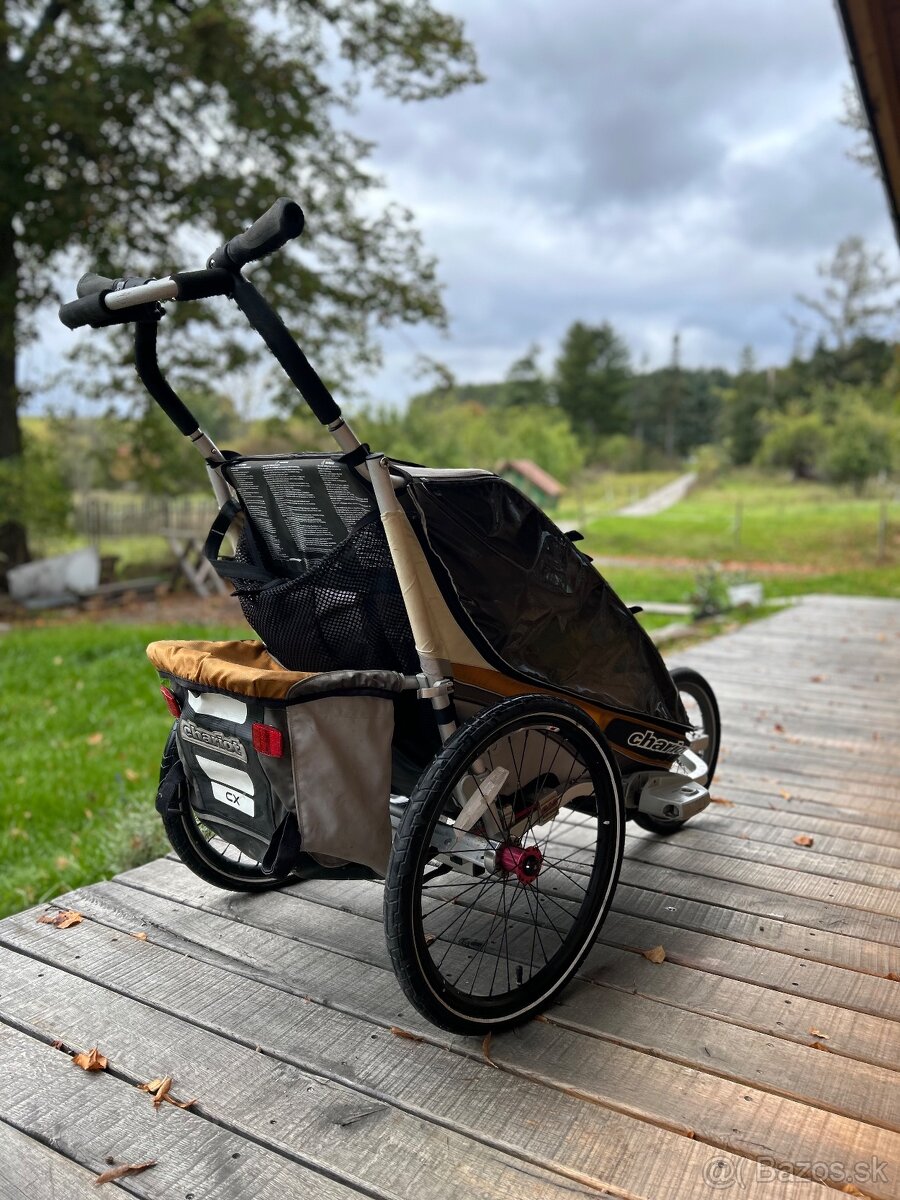 Cyklovozik Thule Chariot CX1 + Ski Set
