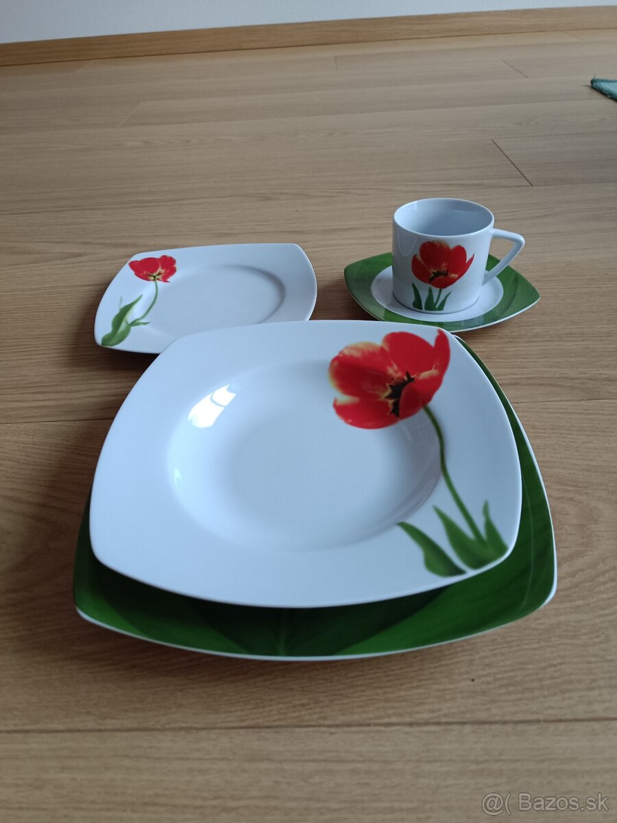 Tanierová súprava Tulipánová