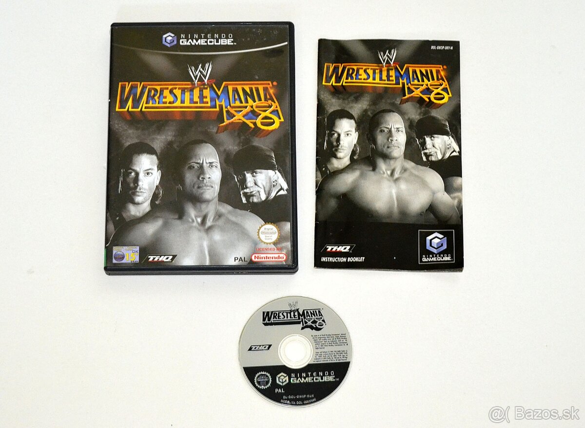 WWE Wtrestlemania X8 pre Nintendo Gamecube