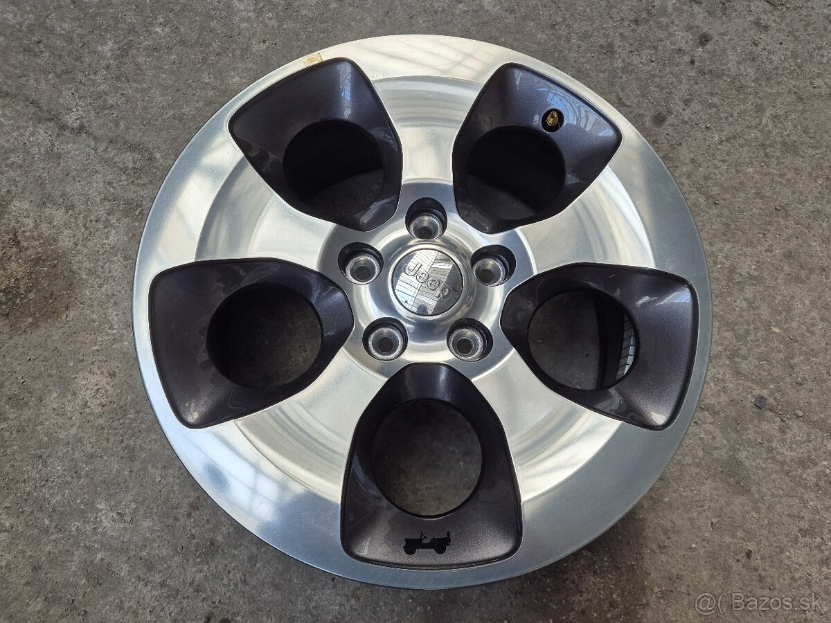 5x127 r18 ET44,45 x 7,5J elektróny originál JEEP - nepoužité
