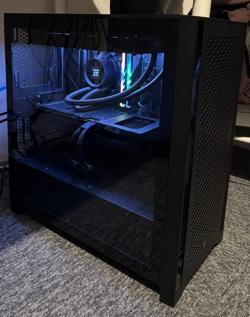 Herný PC vlastnoručne skladaný – AMD Ryzen 7 7700X, RTX 5070