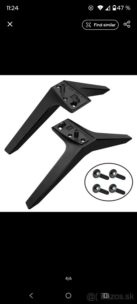 Podstavec na TV LG, nožičky