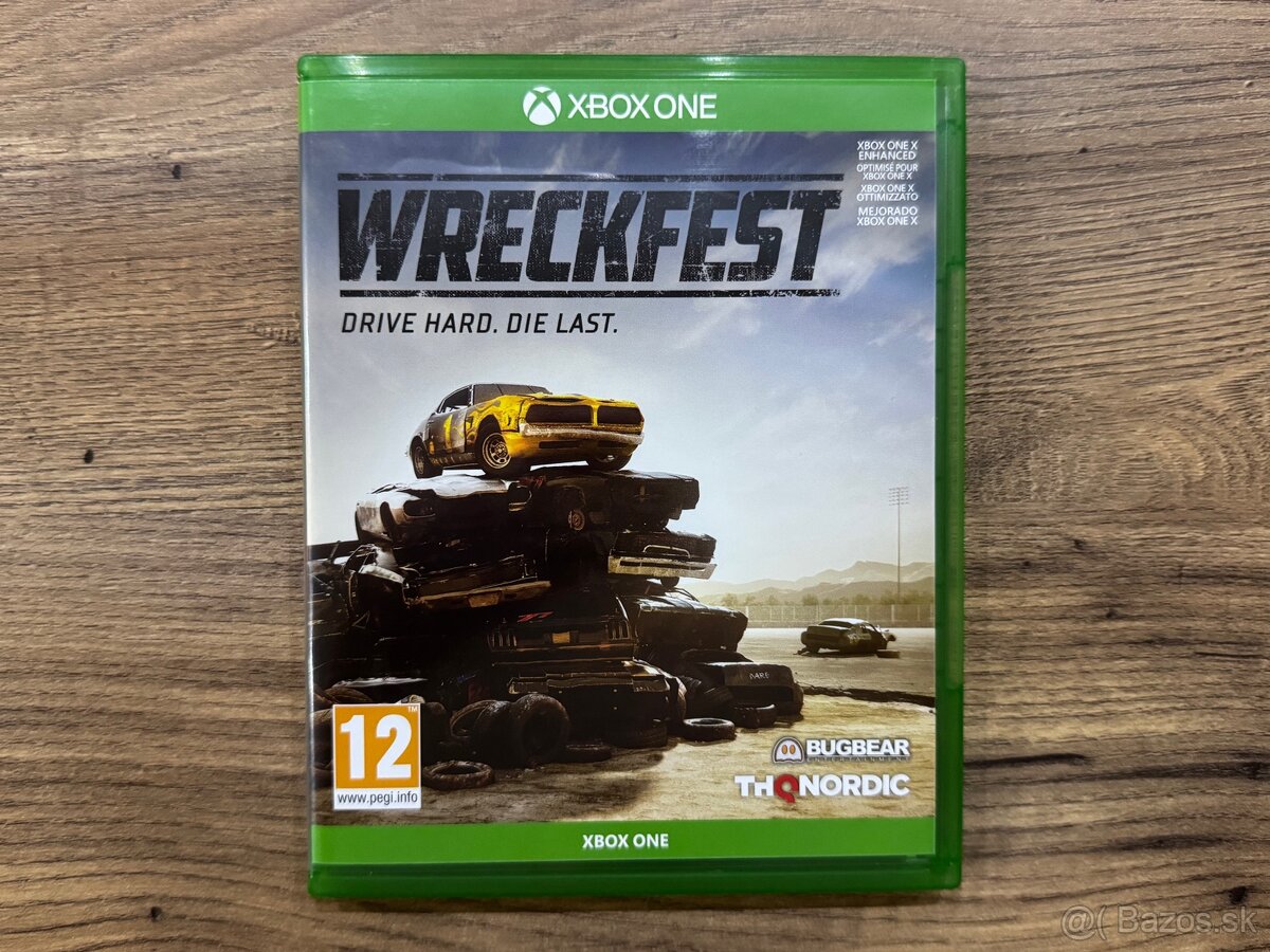 Hra Xbox One - Wreckfest Drive Hard Die Last