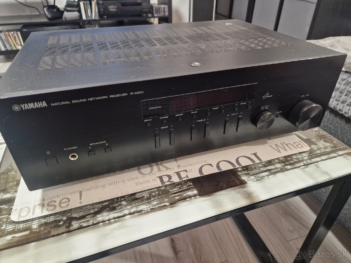 Sietovy receiver, zosilnovac Yamaha R-N301