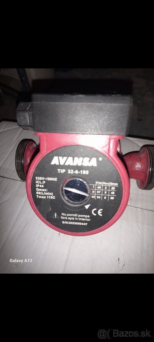 Obehové čerpadlo ÚK