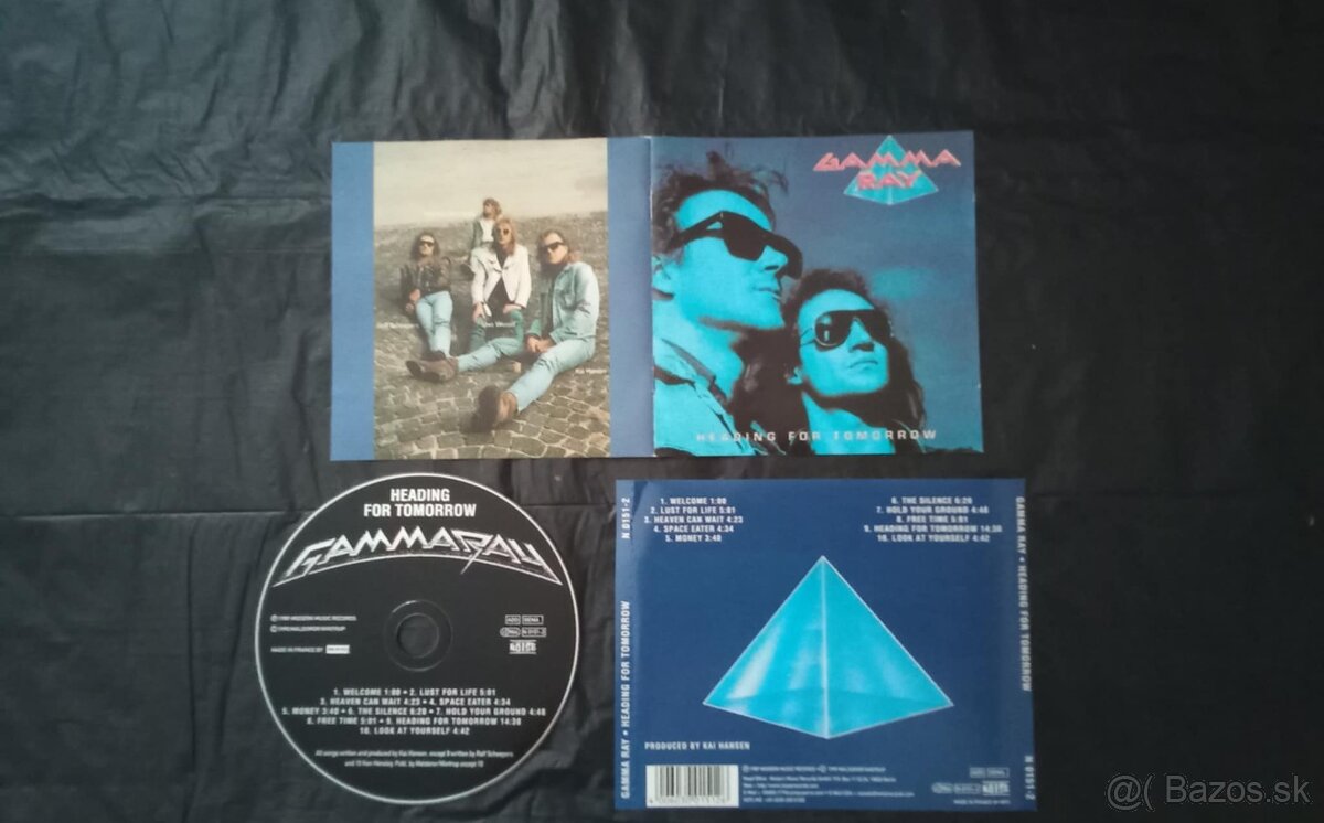 CD GAMMA RAY-Heading For Tomorrow