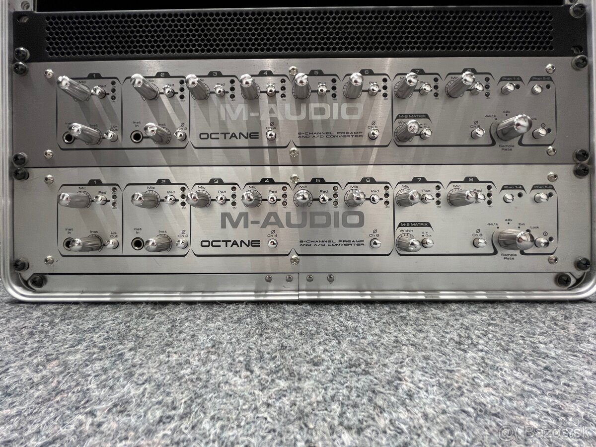 8 kanalovy mic preamp