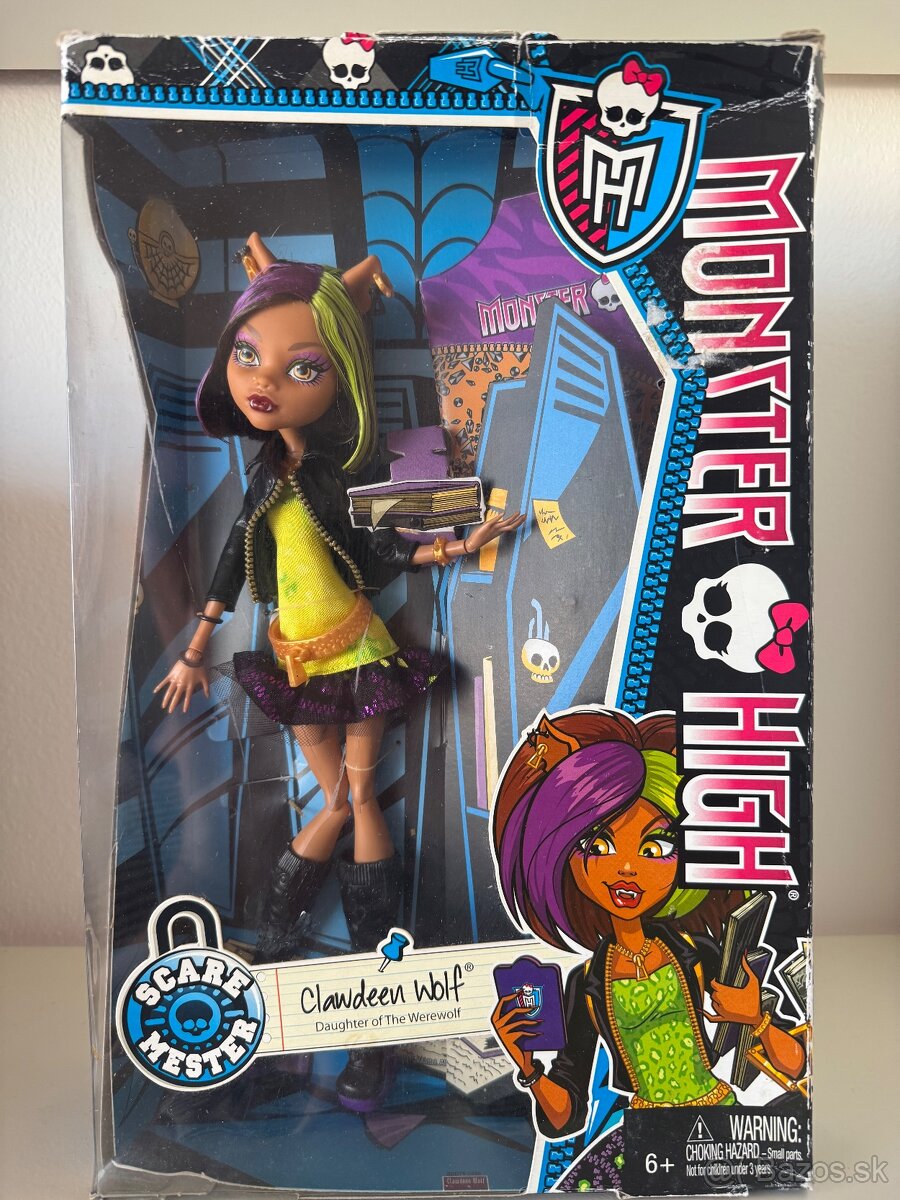 Monster High Clawdeen Wolf Scaremester