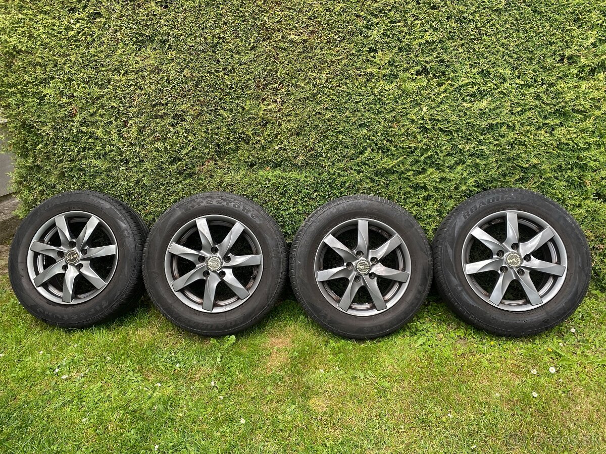 Predám disky Proline 5x112 R15 s letnými pneumatikami