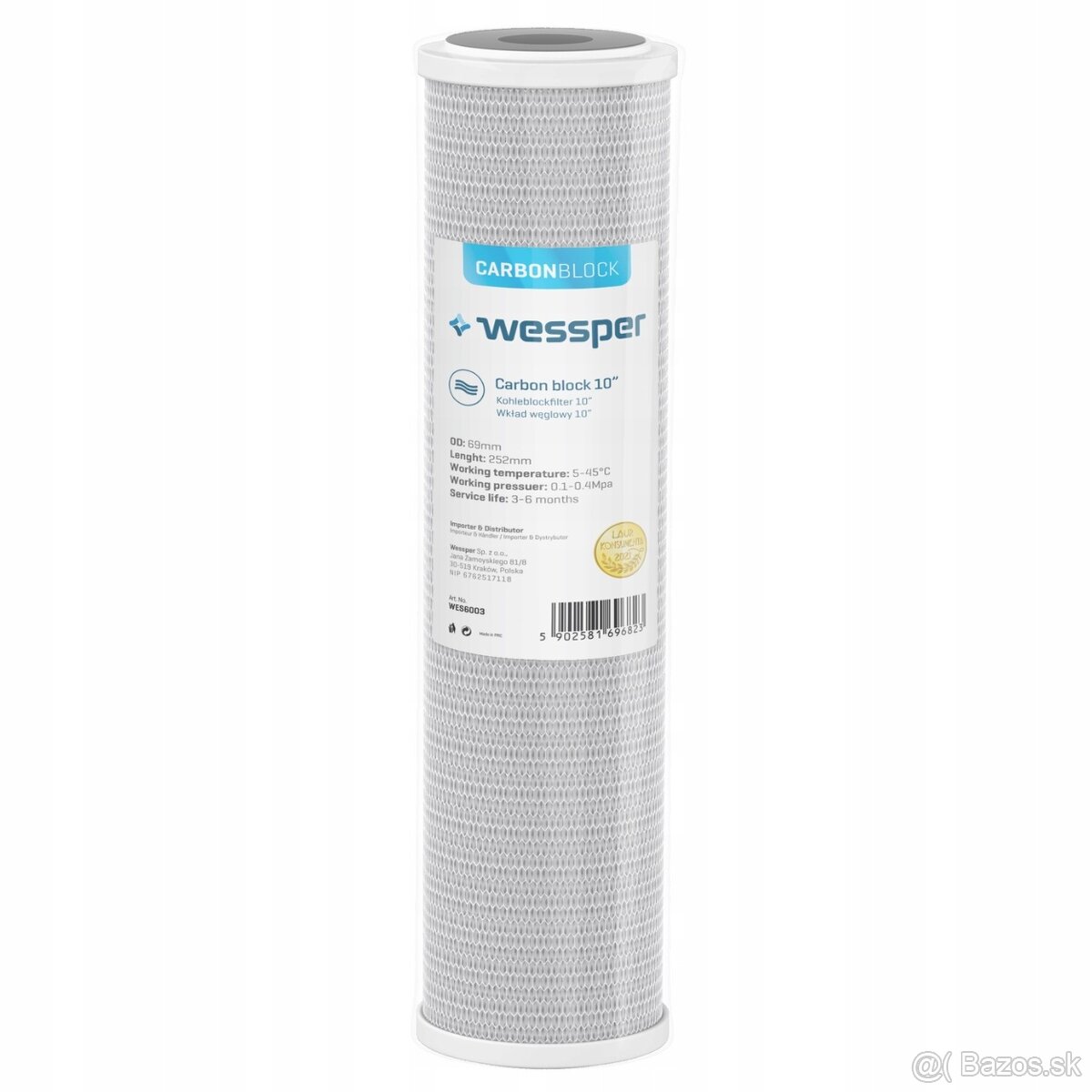 Vodný filter 10" Wessper
