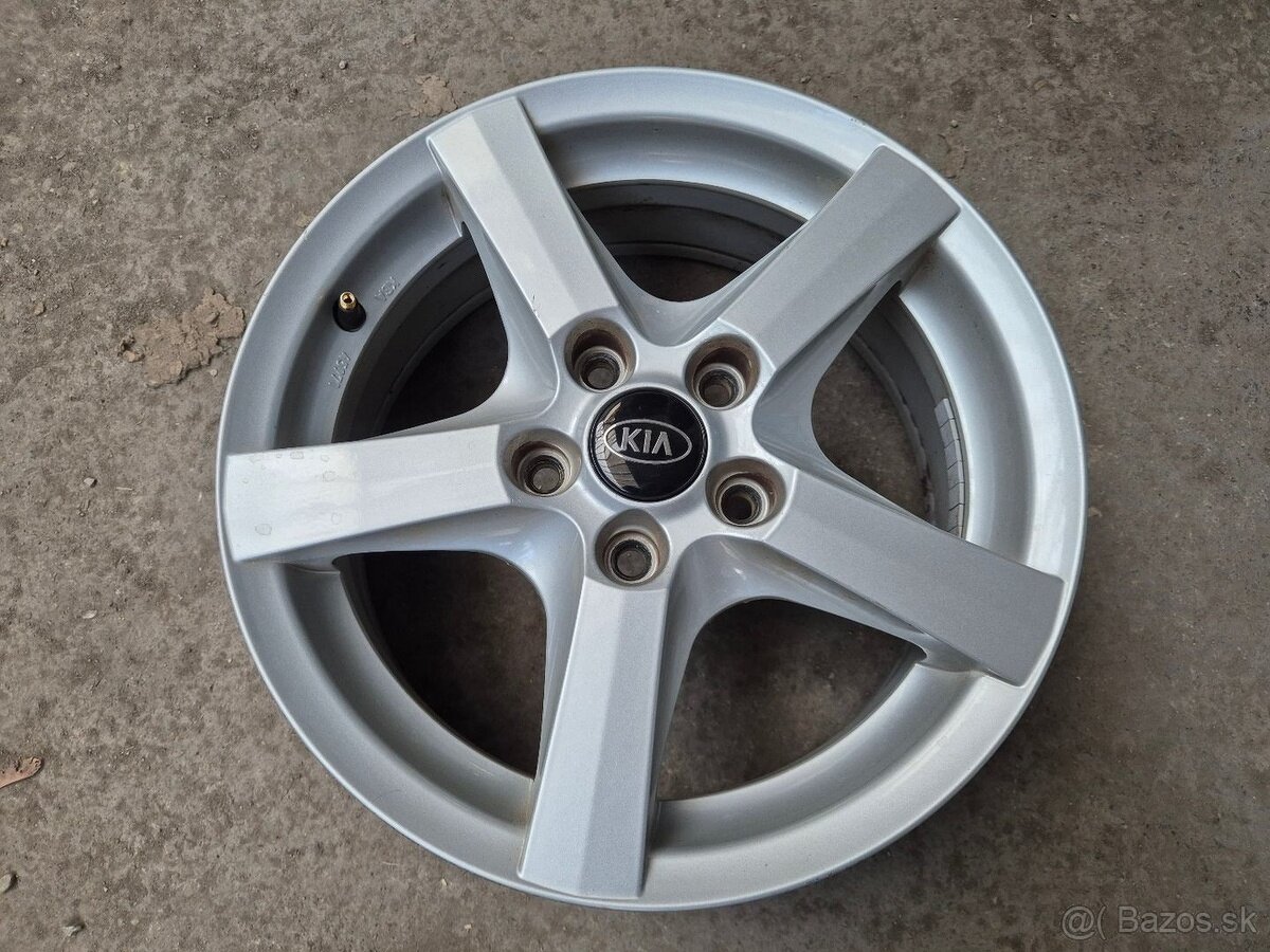 5x114,3 r16 ET45 x 6,5J elektróny KIA,HYUNDAI,SUZUKI,TOYOTA