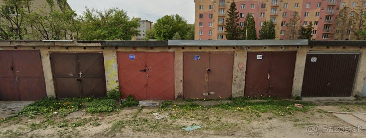 Garáž 16m2, Čárskeho, Košice-Sever