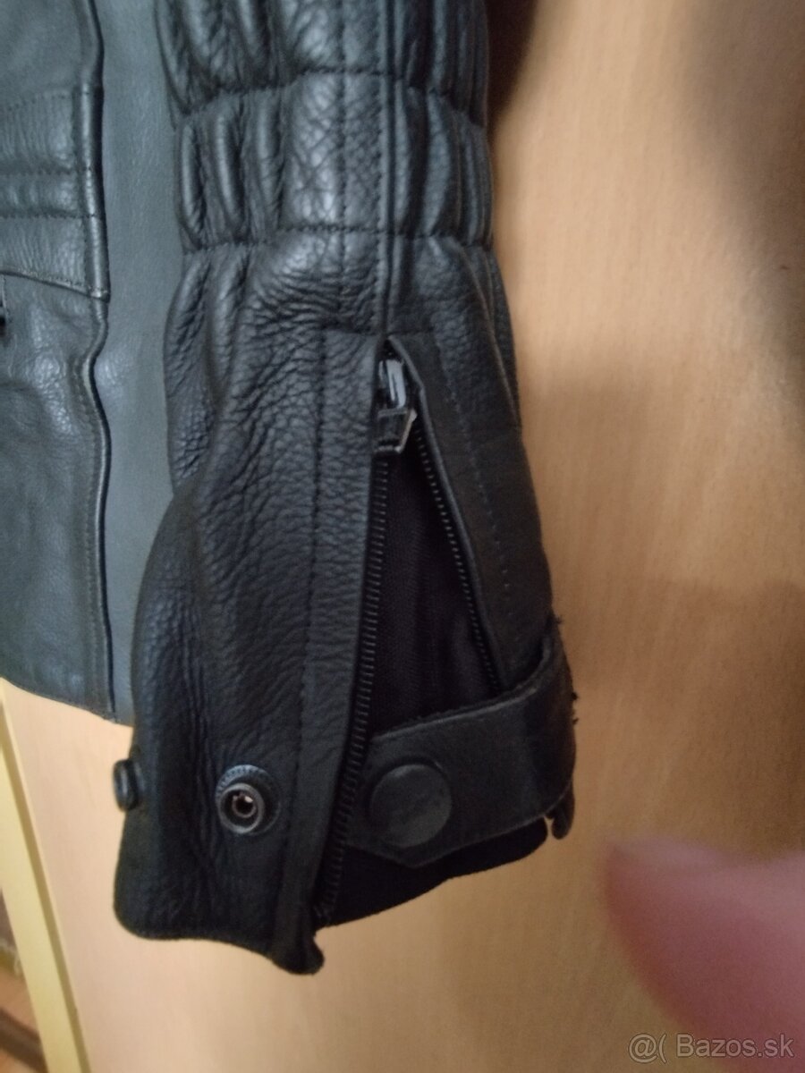 Dámska kožená moto bunda