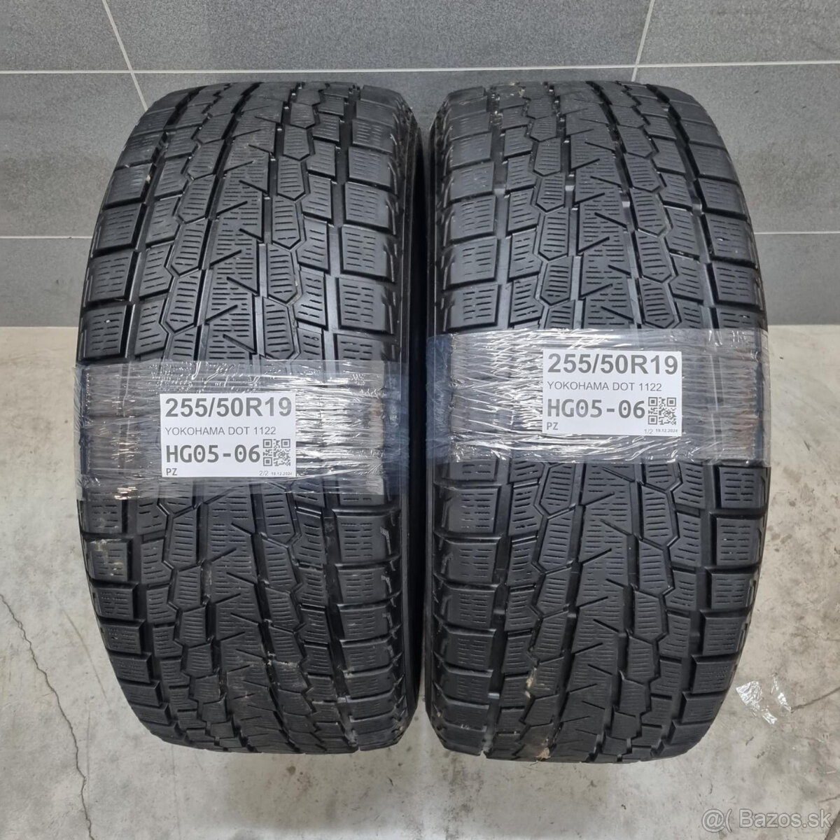 Zimné pneumatiky 255/50 R19 YOKOHAMA DOT1122