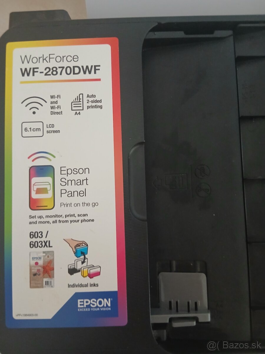 EPSON WF - 2870DWF WiFi Smart panel