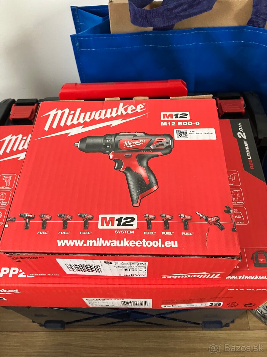 Milwaukee M12 BDD-0