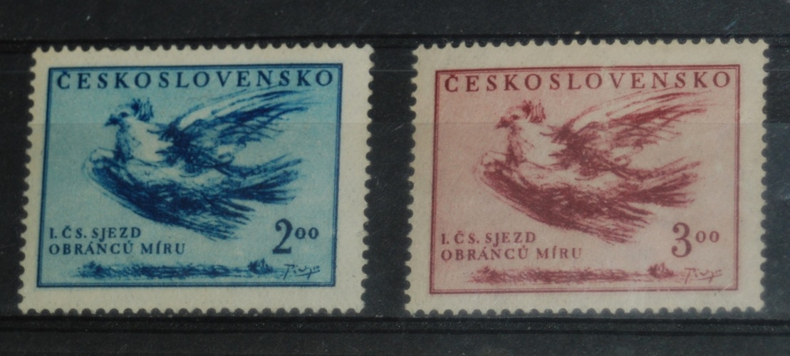 Poštové známky - Československo 46 - čisté