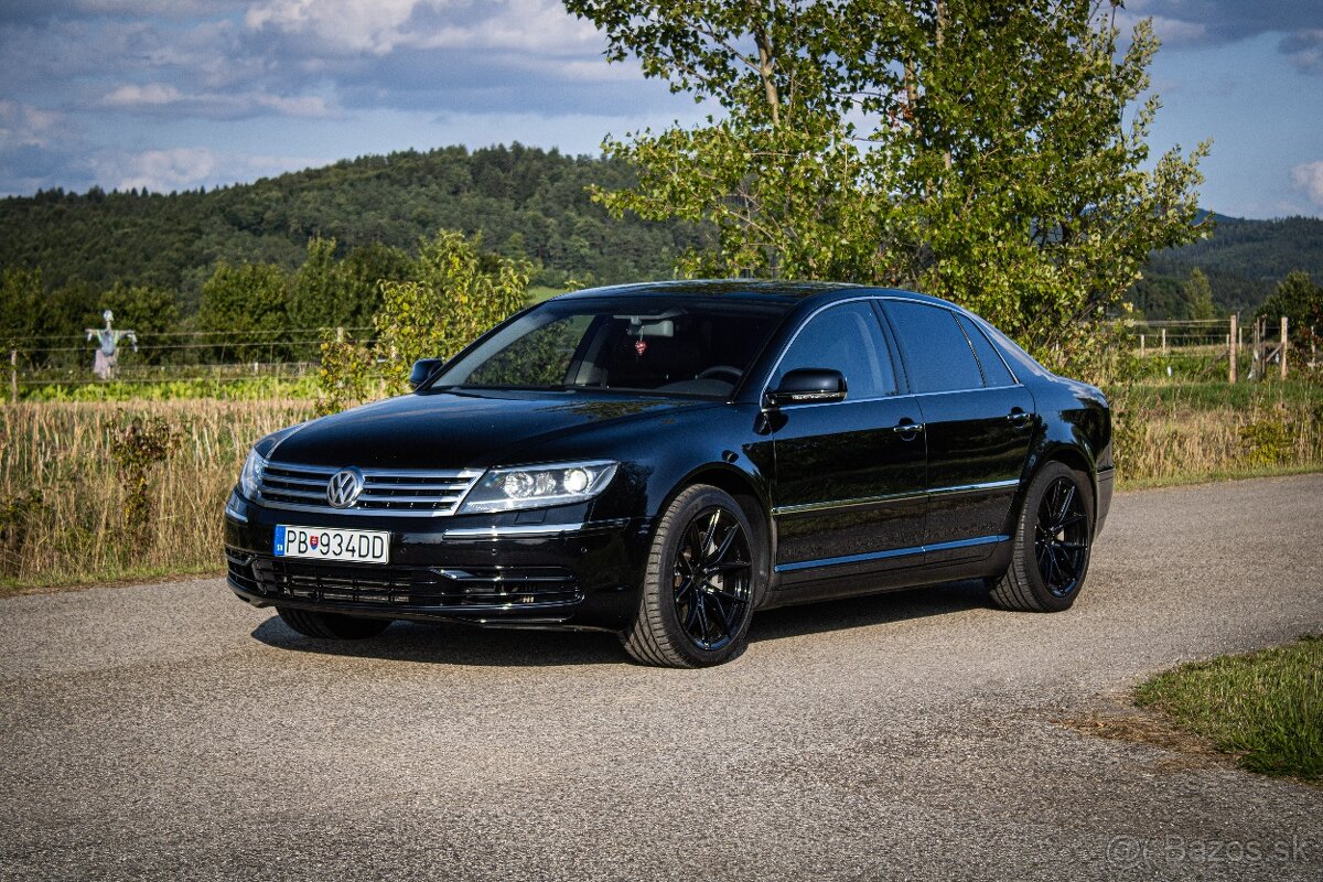 Phaeton 3.0 TDI V6 Tiptronic 4Motion WEBASTO, Dvojité sklá