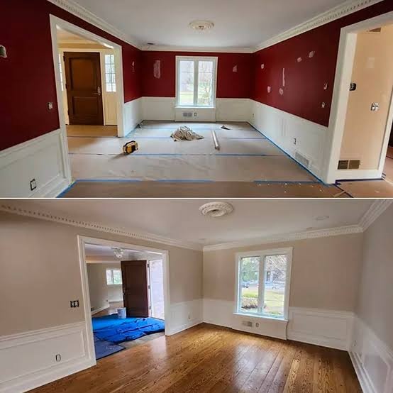 Maliarske práce, renovácia dverí