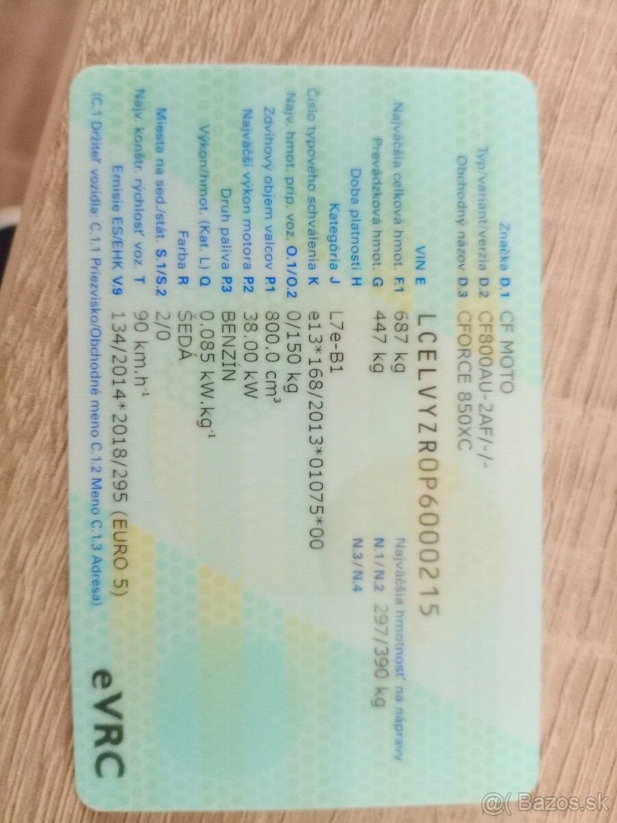 CF moto x850