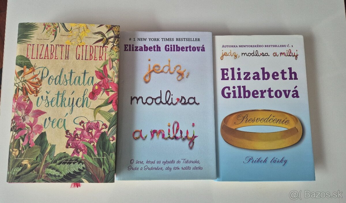 Knihy od Elizabeth Gilbertovej