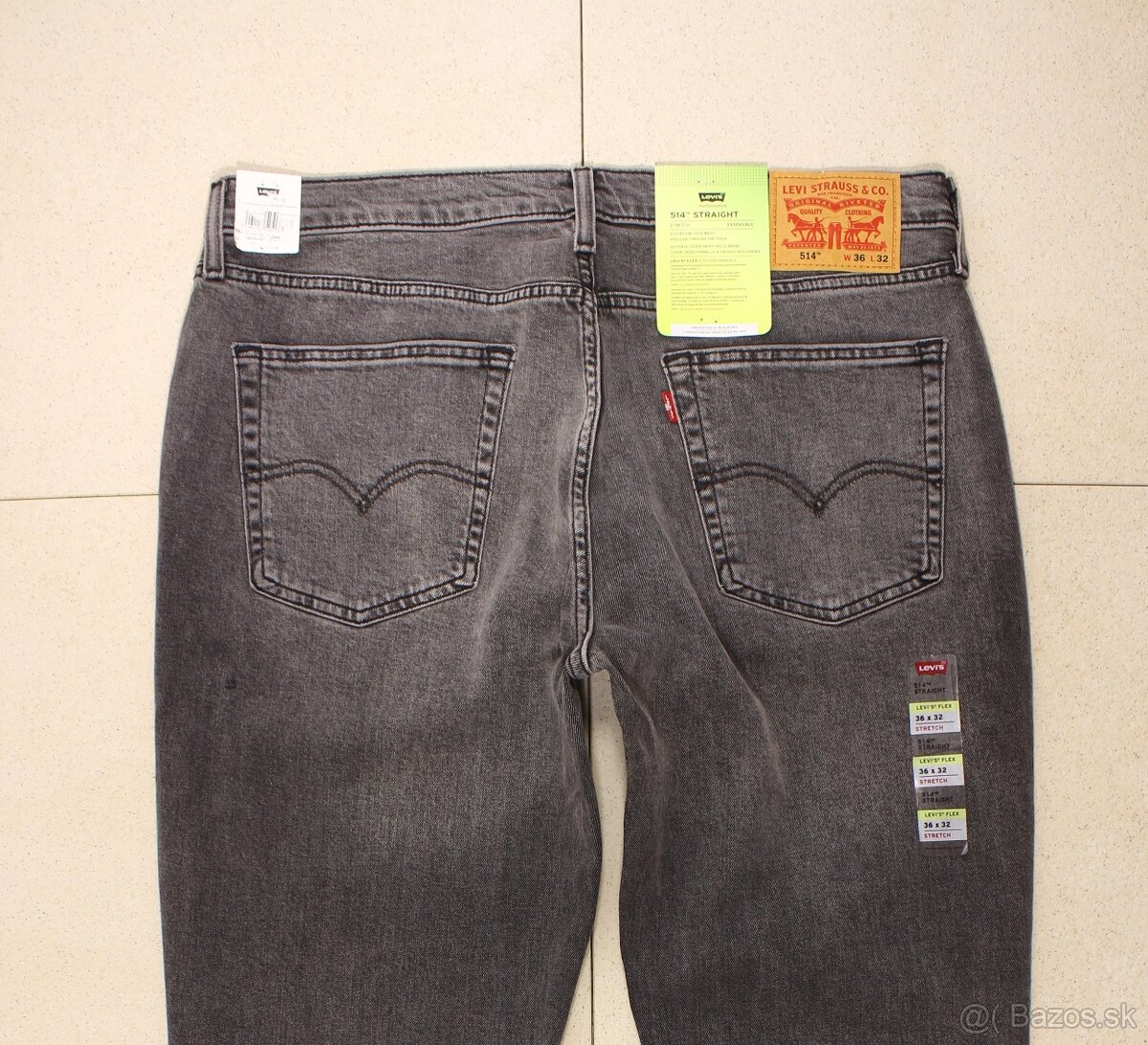 Pánské džíny Levi's 514 W36/L32=47/109cm p279