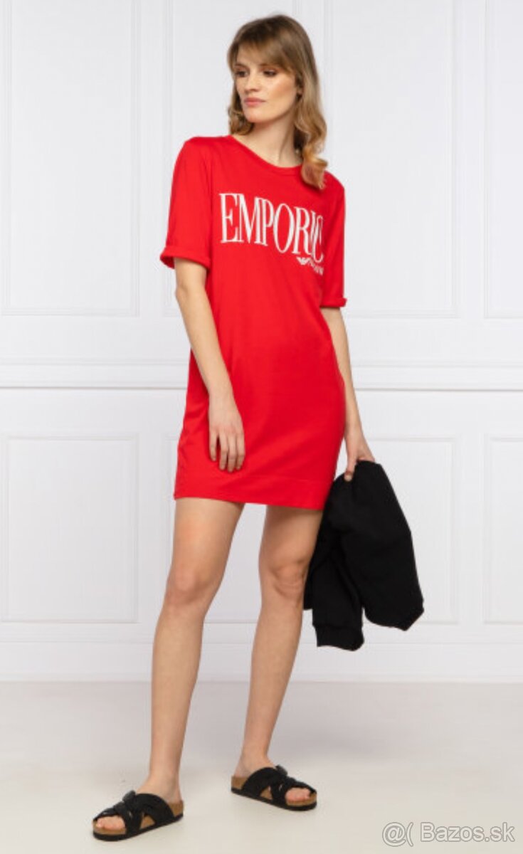 Emporio Armani šaty M červené
