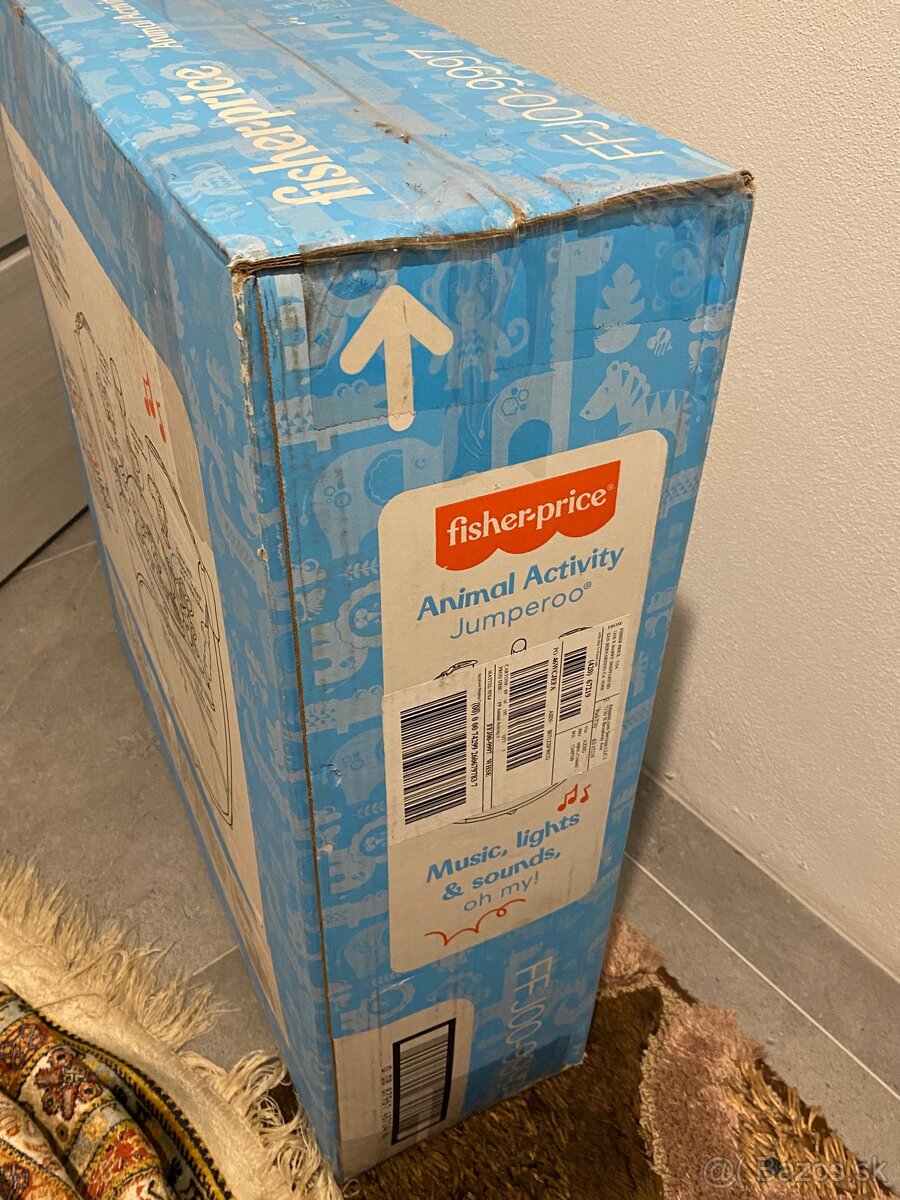 Fisher-Price Jumperoo – vo výbornom stave, ako nové