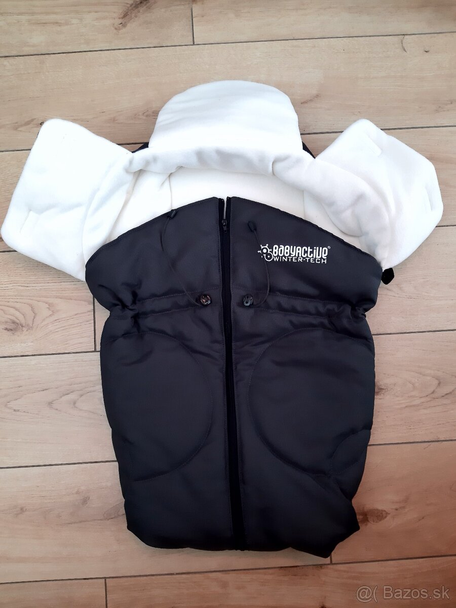 Tmavosivý fusak do sani