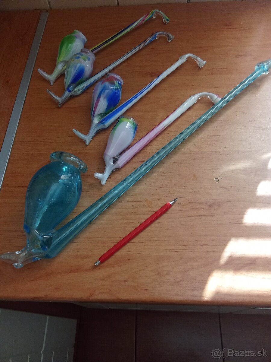 Sklenené pijačky.