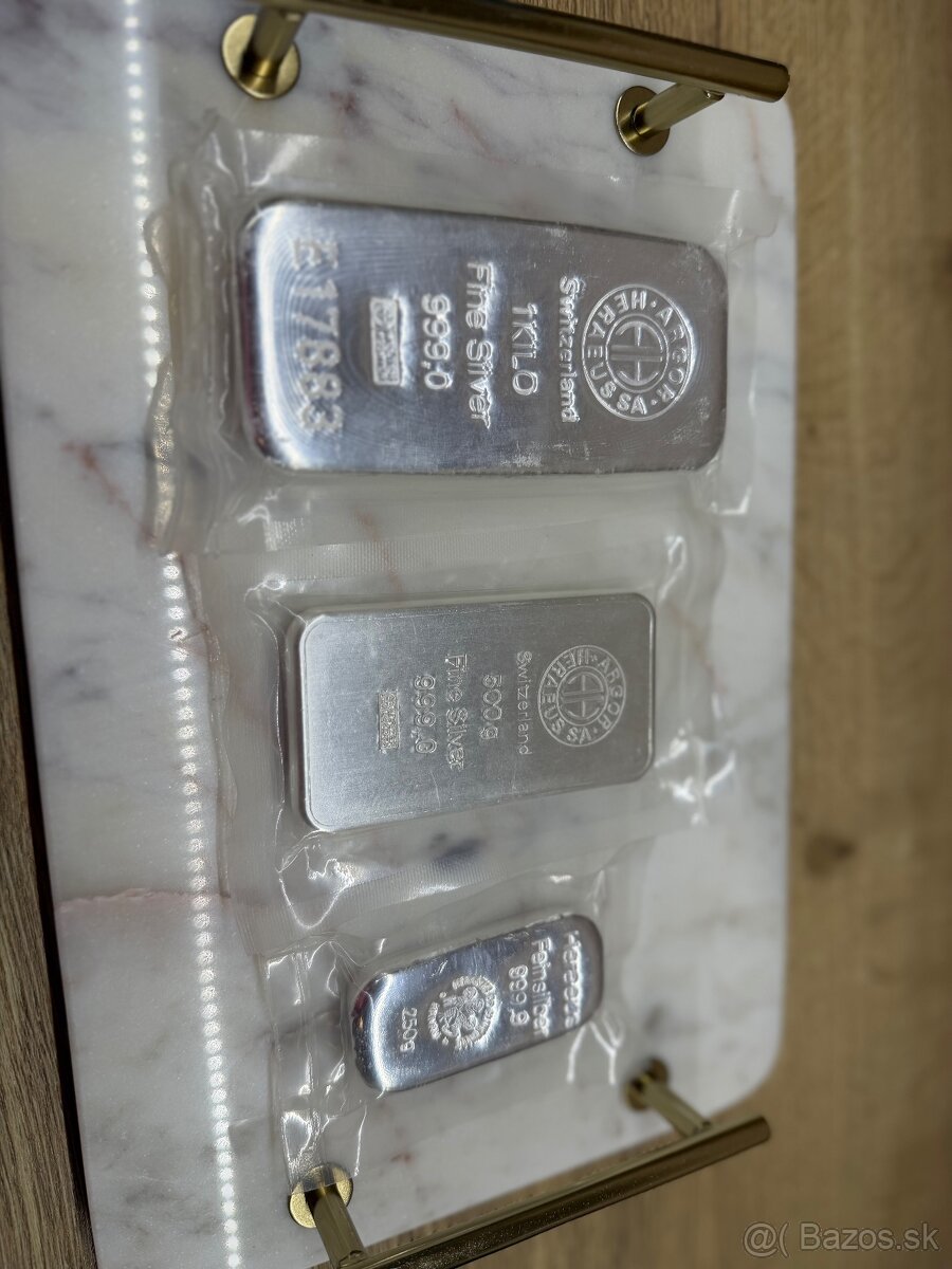 Predám investičné striebro