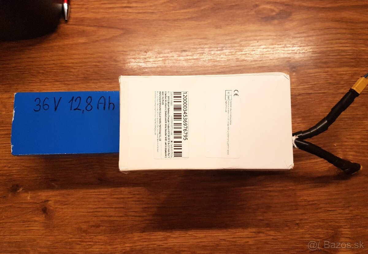 Batéria 36V 12,8 Ah + nabíjačka