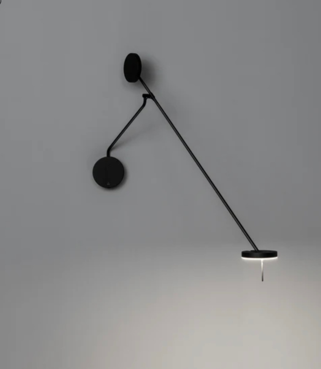 Dizajnova led lampa na stenu