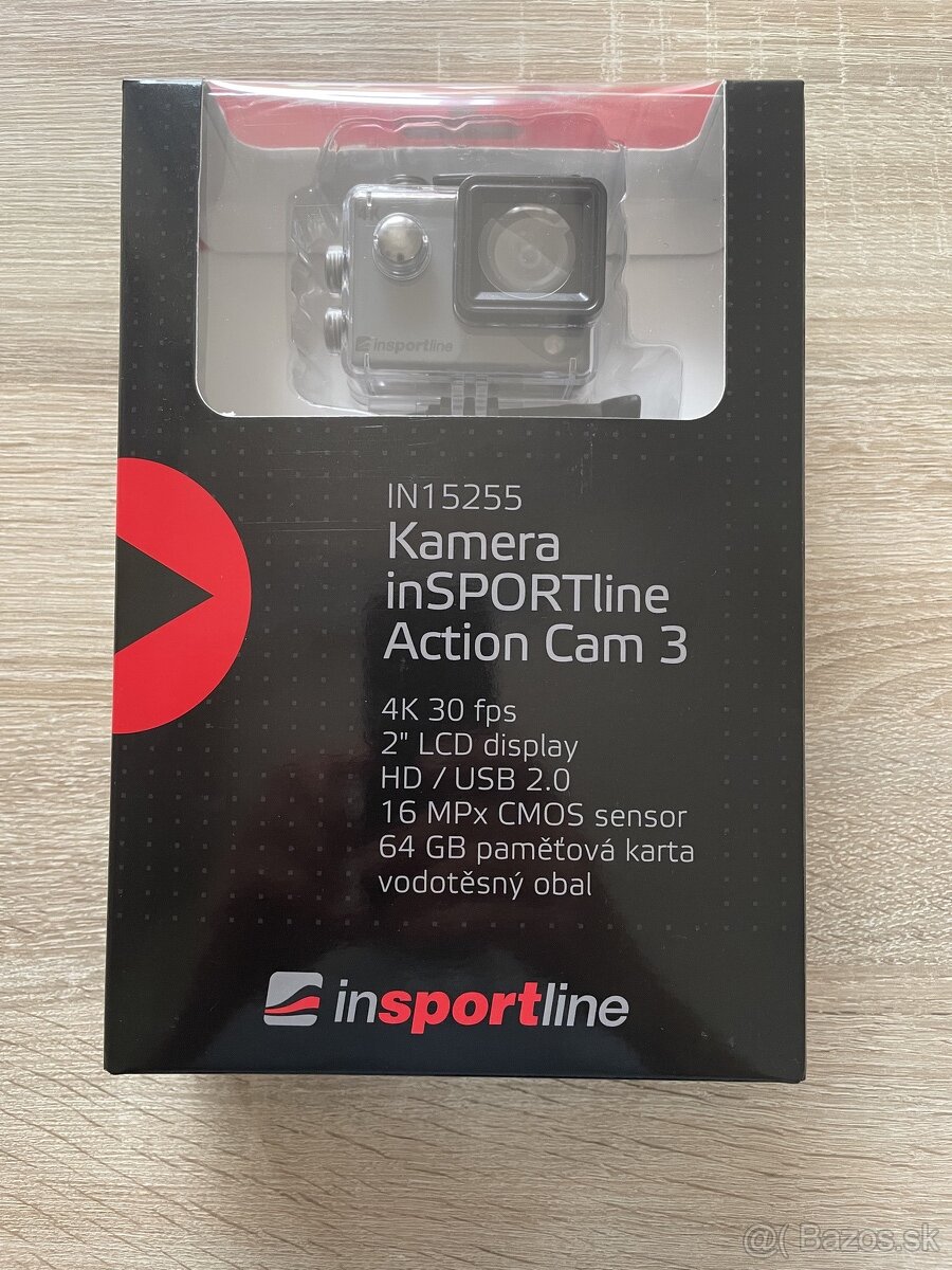 Outdoorová kamera inSPORTline Action Cam 3