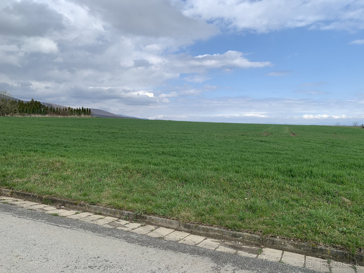 Stavebný pozemok v obci Zemplínska Teplica