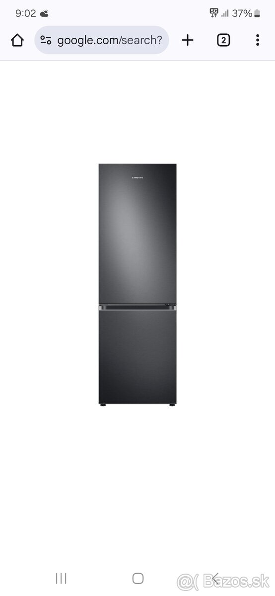Predám novú kombinovanú chladničku SAMSUNG RB34C605CB1