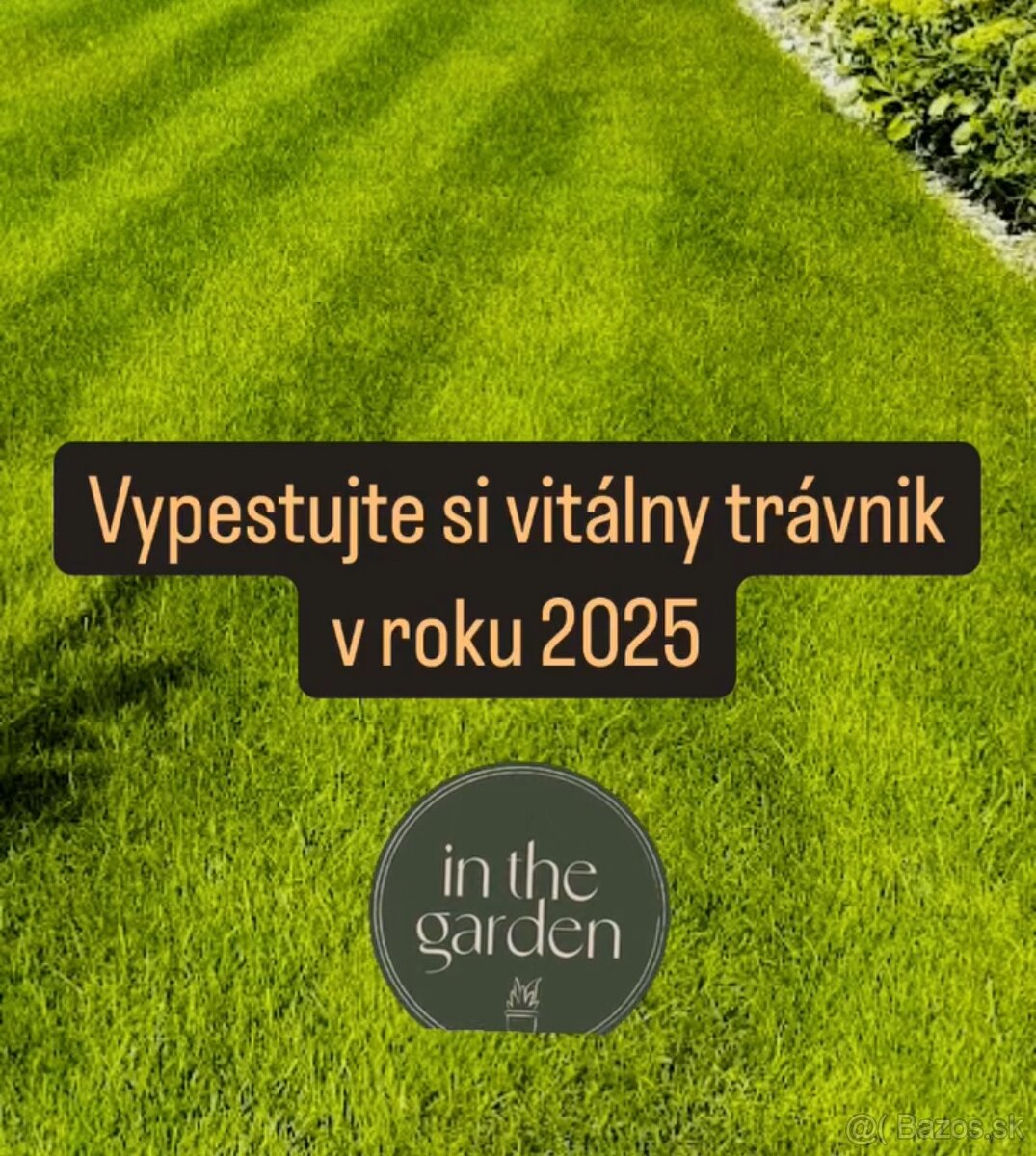 Trávnate plochy - vertikutácia, aerifikácia, topdressing...