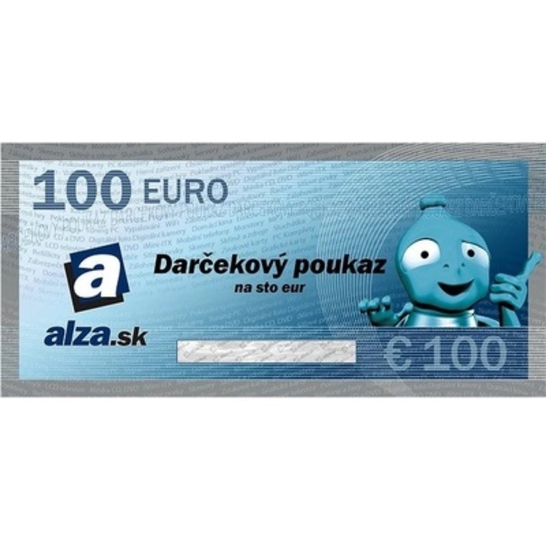 Alza poukazy v hodnote 200€ (2x100€)
